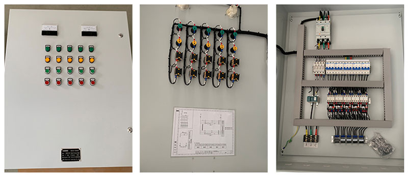 DOL starter control cabinet --1Kw, 2Kw, 3Kw, 2x 1.5Kw